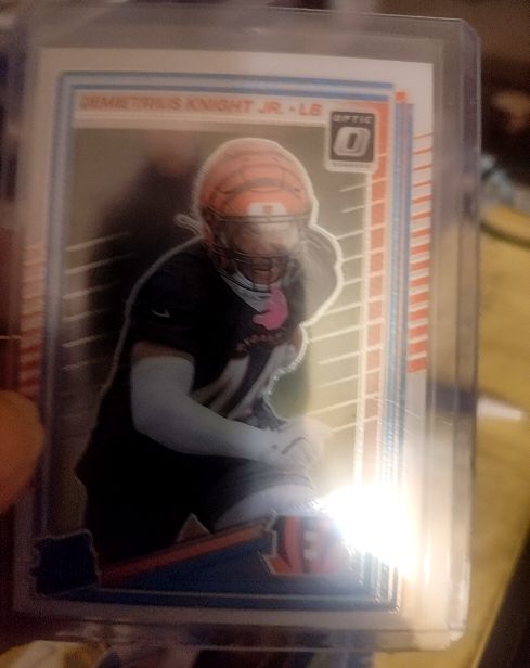 2025 Donruss Optic #296 Demetrius Knight Jr. — front