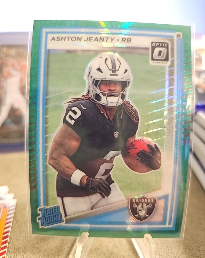 2025 Panini Donruss Optic #202 Ashton Jeanty — front
