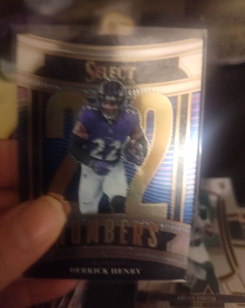 2025 Panini Select Numbers #2 Derrick Henry — front