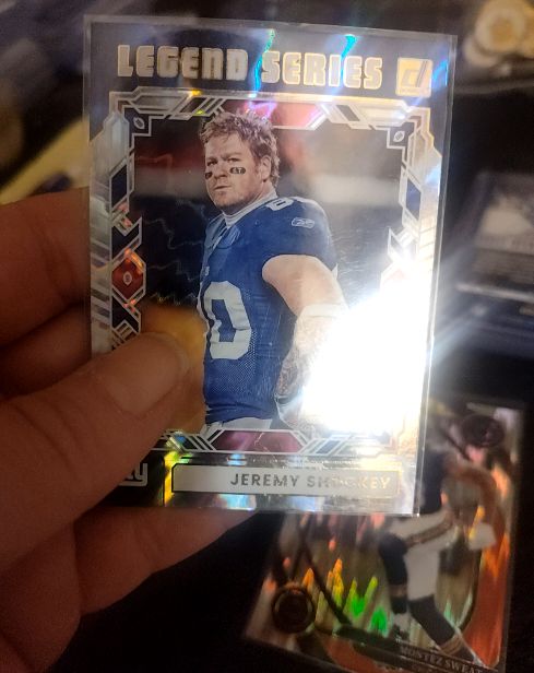 2025 Panini Donruss Legend Series #TLS-JSH Jeremy Shockey — front