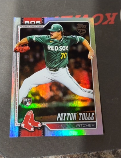 2026 Topps Series 1 #15 Payton Tolle — front