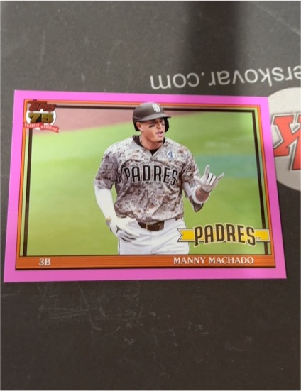 2026 Topps Series 1 1991 #T91-23 Manny Machado — front