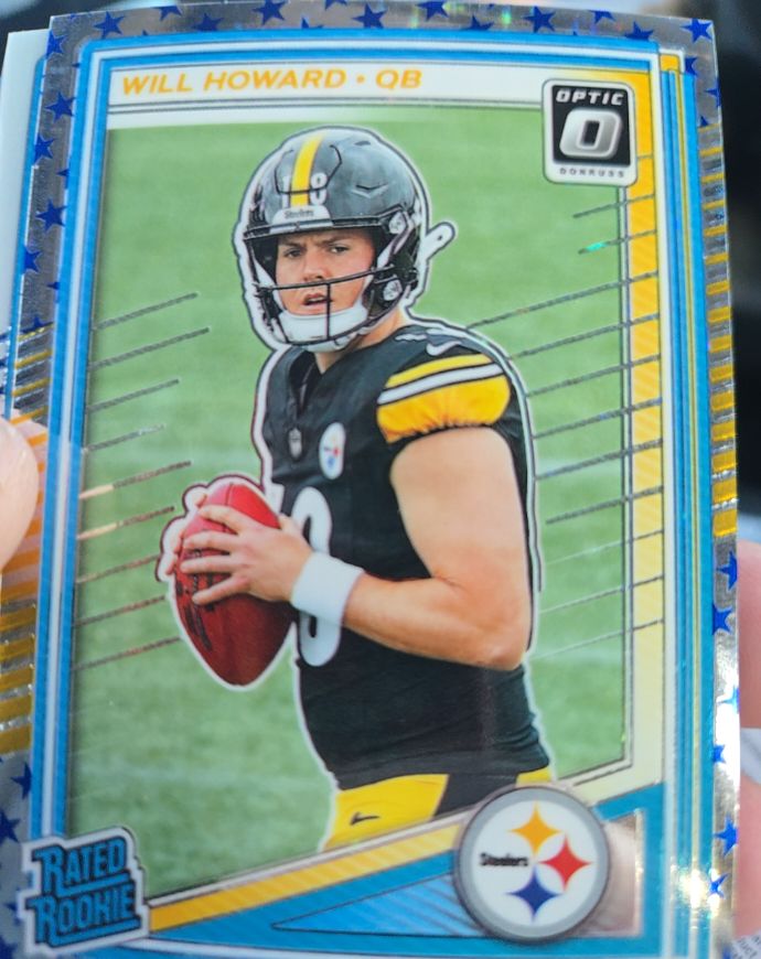 2025 Panini Donruss Optic #233 Will Howard — front
