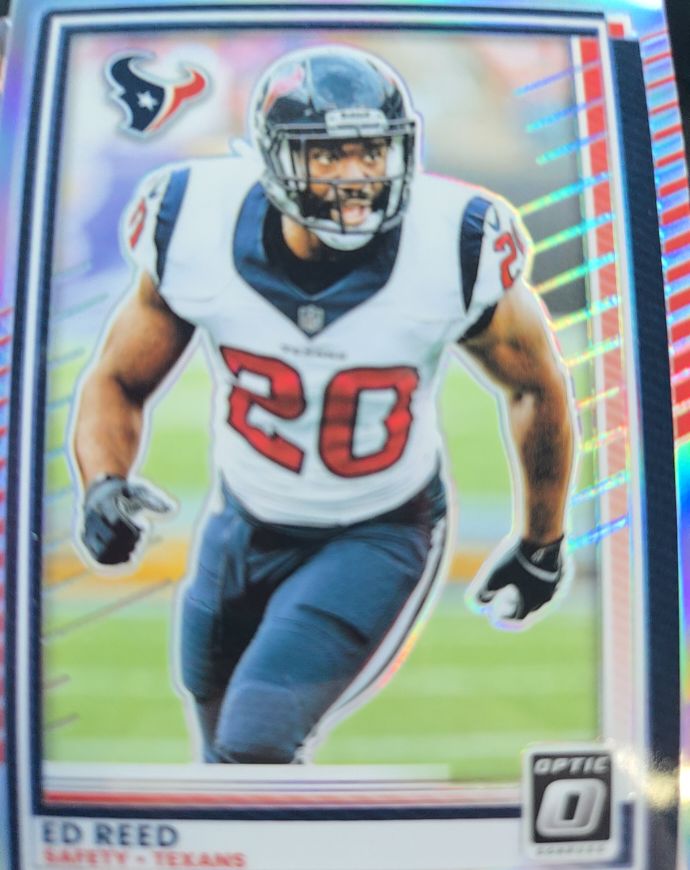 2025 Panini Donruss Optic #125 Ed Reed — front