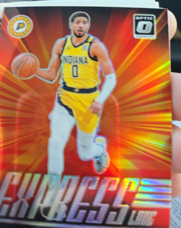 2024-25 Panini Donruss Optic #25 Tyrese Haliburton Express Lane — front