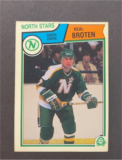 1983-84 O-Pee-Chee #168 Neal Broten — front