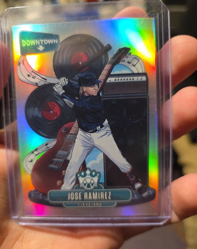 2022 Panini Diamond Kings #D15 Jose Ramirez Downtown — front