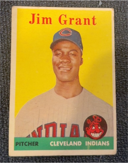 1958 Topps #394 Jim Grant — front