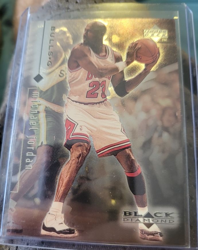 1998-99 Upper Deck Black Diamond #10 Michael Jordan — front