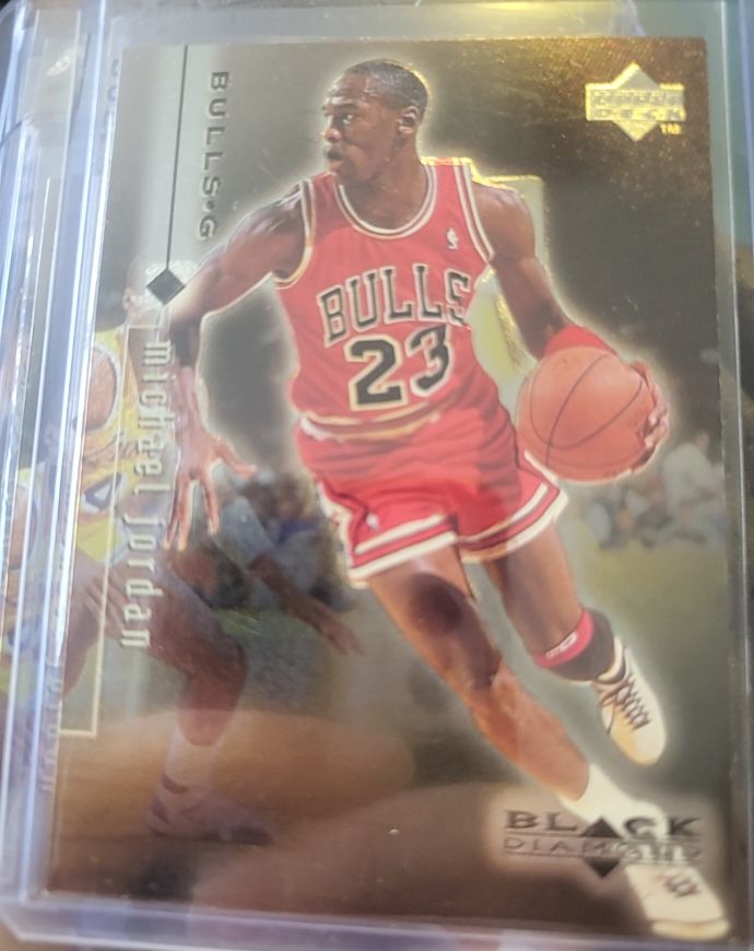 1998 Upper Deck Black Diamond #3 Michael Jordan — front