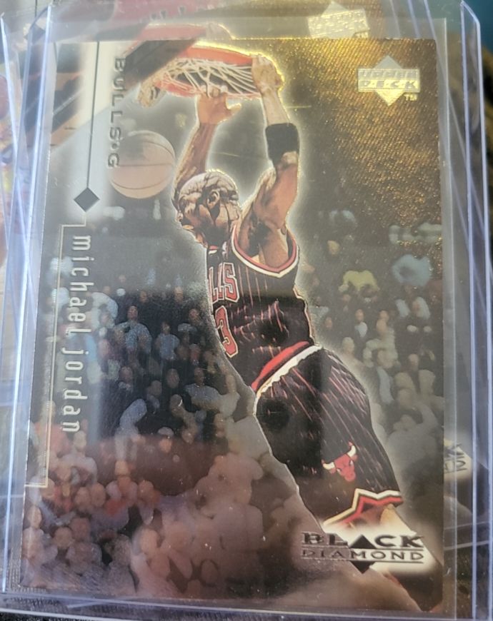 1998-99 Upper Deck Black Diamond #11 Michael Jordan — front