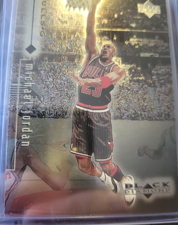 1998-99 Upper Deck Black Diamond #12 Michael Jordan — front
