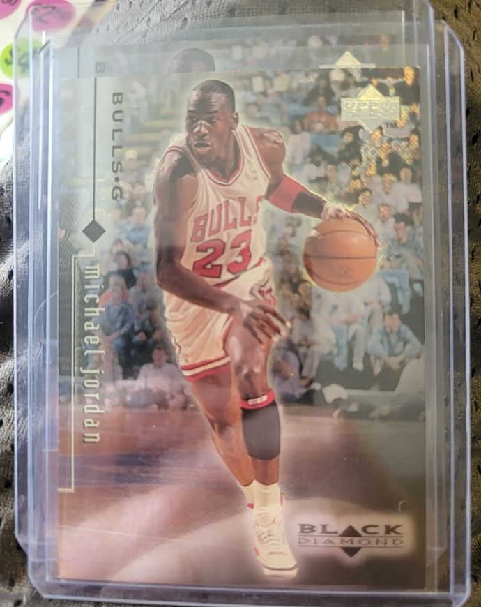 1998-99 Upper Deck Black Diamond #8 Michael Jordan — front