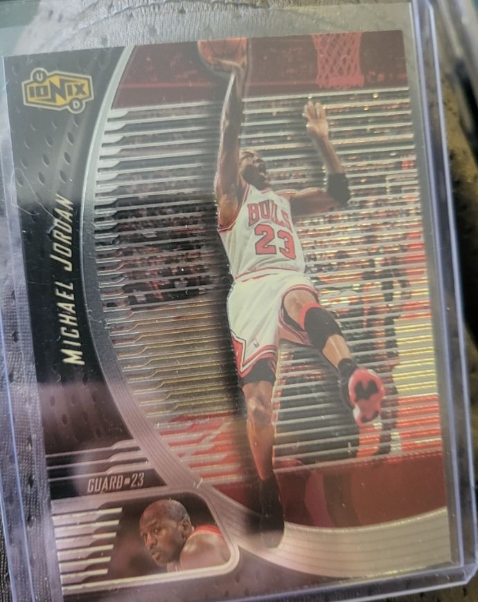 1998-99 Upper Deck Ionix #4 Michael Jordan — front