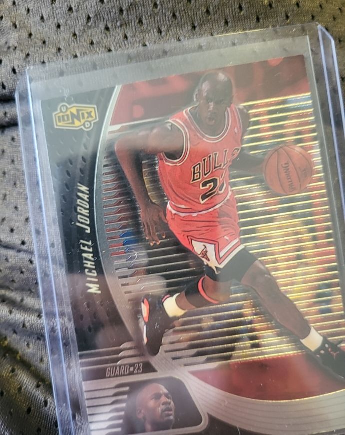 1998-99 Upper Deck Ionix #4 Michael Jordan — front