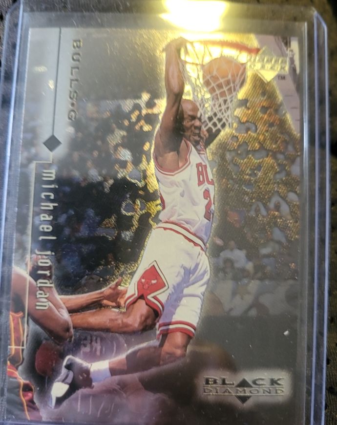 1998 Upper Deck Black Diamond #13 Michael Jordan — front