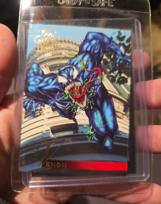 1995 Flair Marvel Annual #66 Venom — front