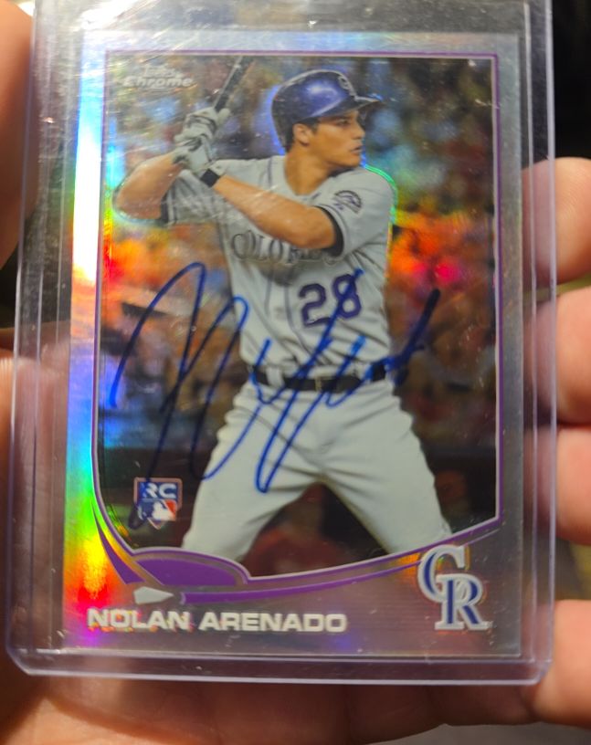 2013 Topps Chrome #78 Nolan Arenado — front