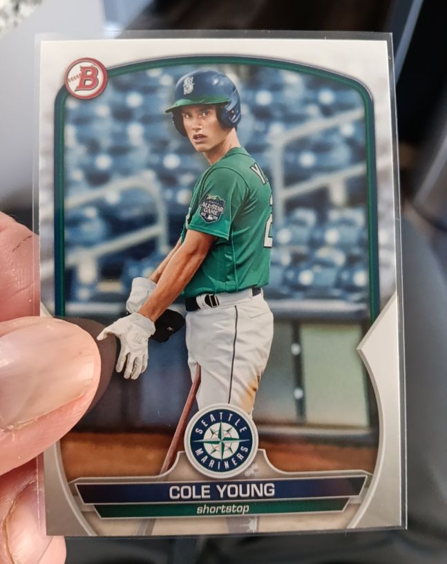 2023 Bowman Prospects #BP-9 Cole Young — front