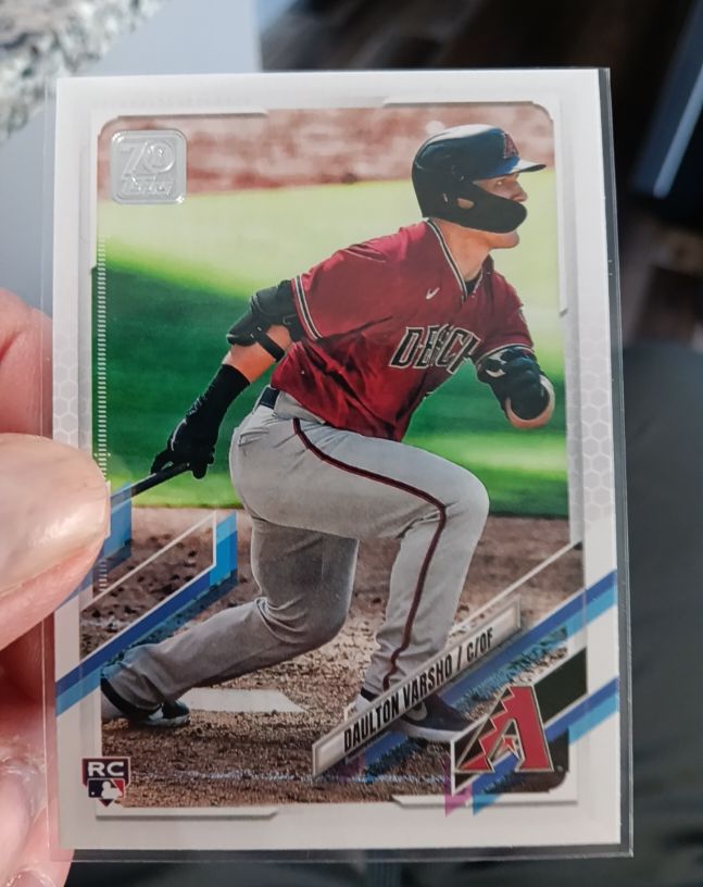2021 Topps #10 Daulton Varsho — front