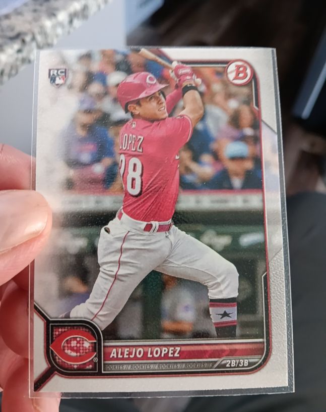 2022 Bowman #93 Alejo Lopez — front