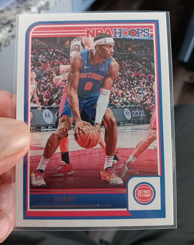2023-24 Panini NBA Hoops #92 Jalen Duren — front