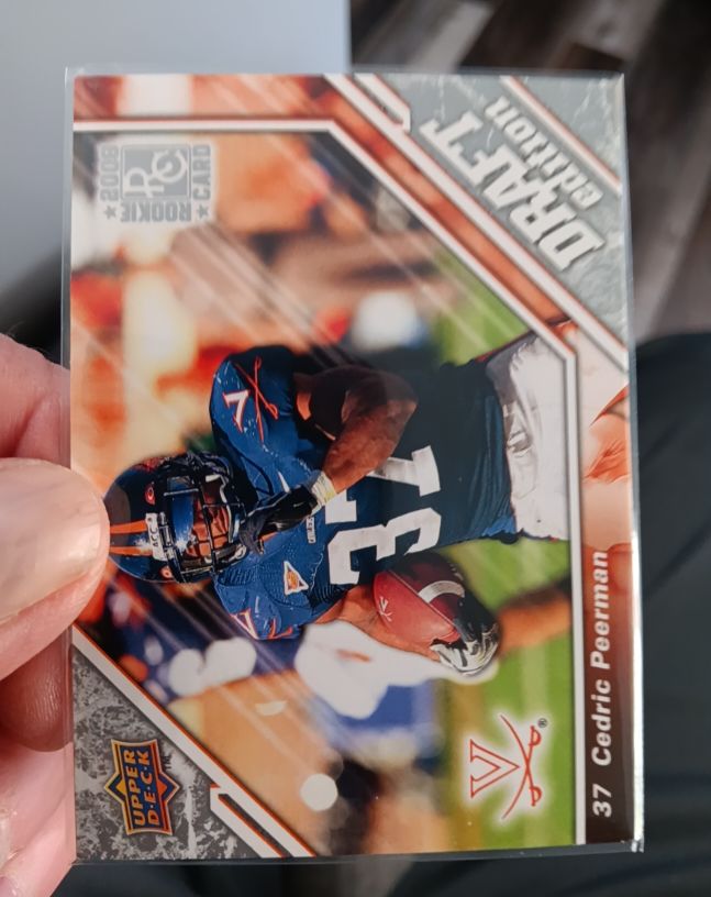 2009 Upper Deck Draft Edition #134 Cedric Peerman — front