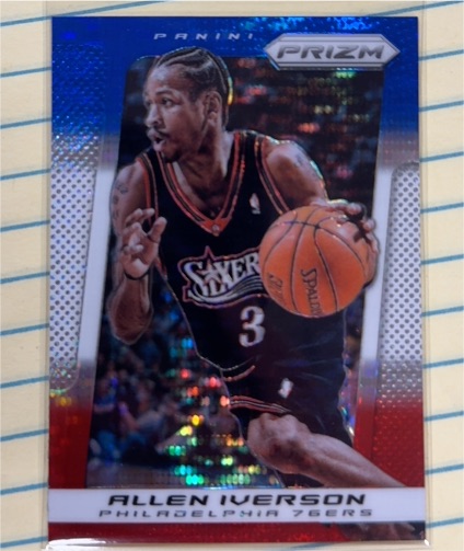 2021-22 Panini Prizm #255 Allen Iverson — front