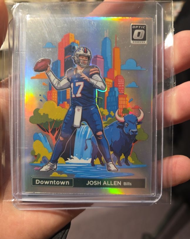 2024 Panini Donruss Optic #2 Josh Allen Downtown — front