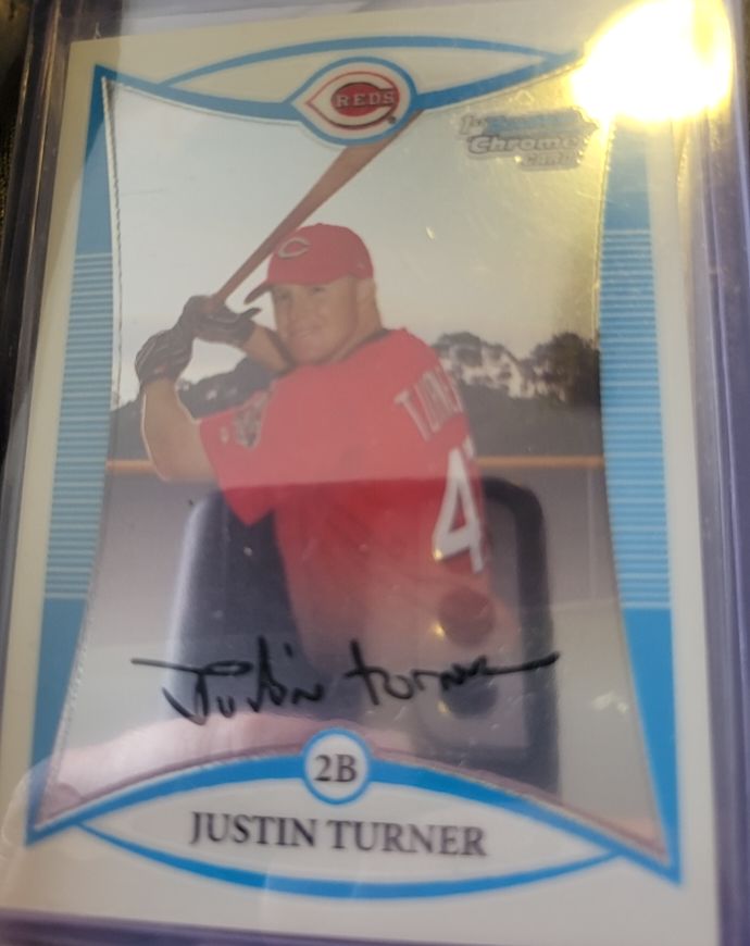 2008 Bowman Chrome Prospects #BCP171 Justin Turner — front