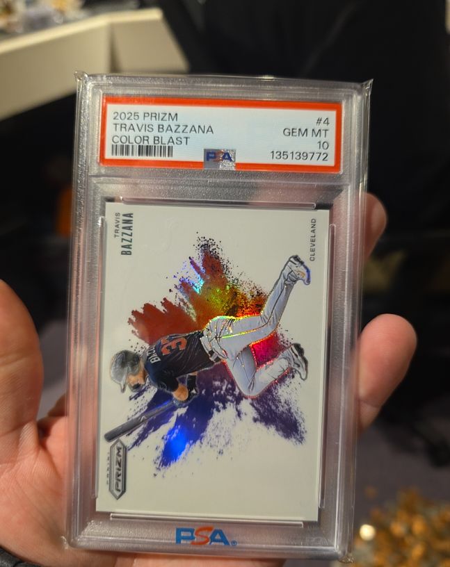 2025 Panini Prizm #4 Travis Bazzana — front