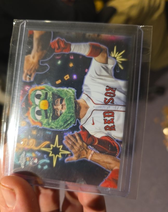 2025 Topps Chrome Update #CT-4 Marcelo Mayer Celebracion Rookie Card — front