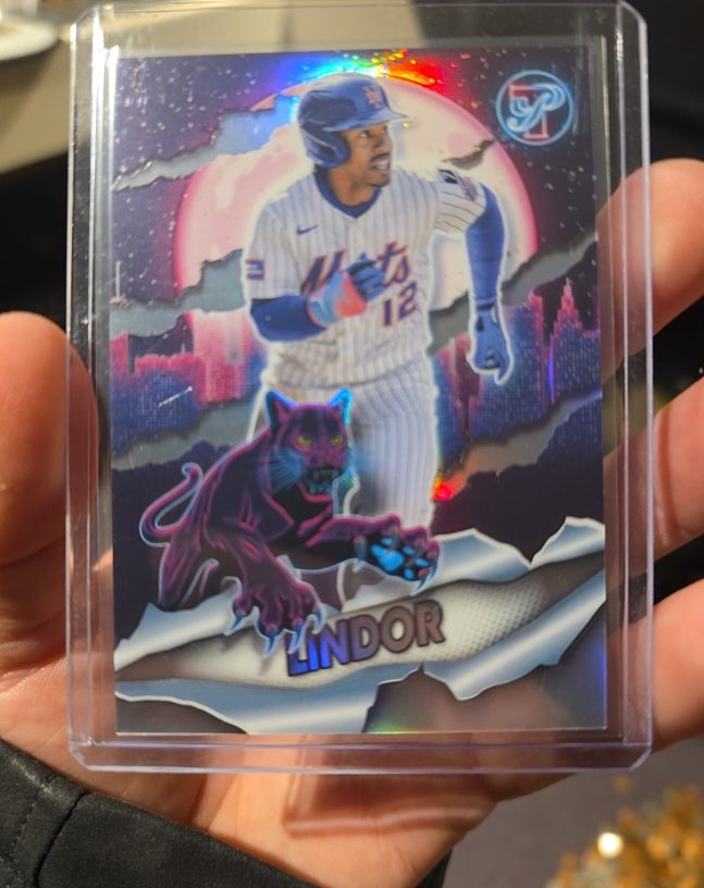 2025 Topps Pristine Prowler #PRW-10 Francisco Lindor — front