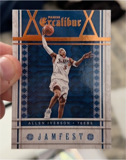 2015-16 Panini Excalibur #29 Allen Iverson Jamfest — front