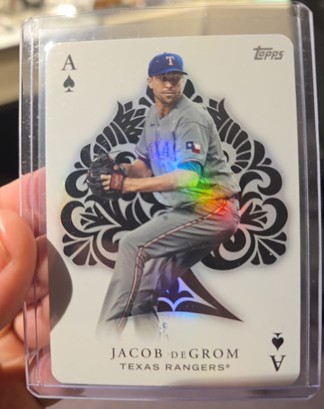 2023 Topps Series 2 All Aces #AA-49 Jacob deGrom — front