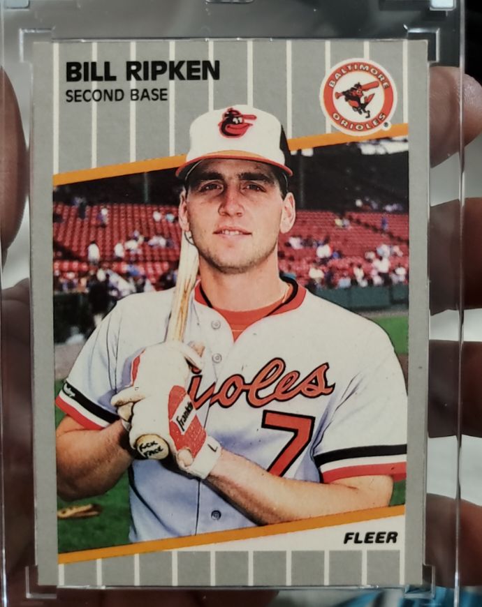 1989 Fleer #616 Bill Ripken FF Error — front