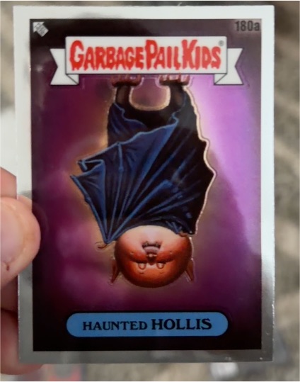 2022 Topps Garbage Pail Kids Chrome Series 5 #180a Haunted Hollis — front