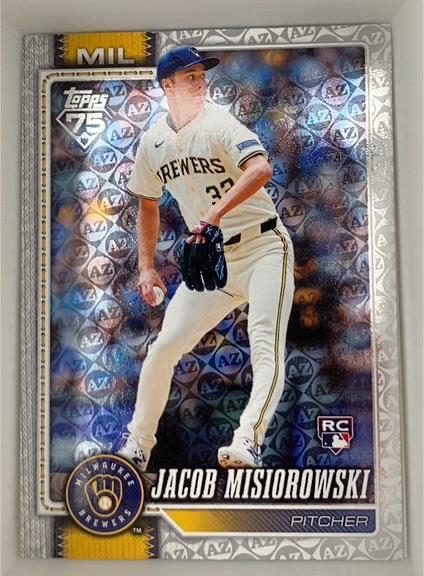 2026 Topps Series 1 #10 Jacob Misiorowski — front
