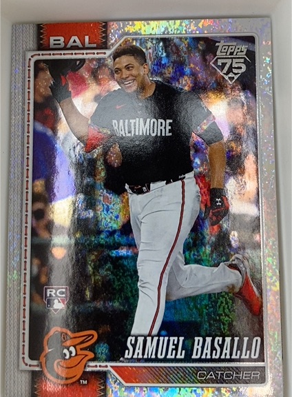 2026 Topps Series 1 #104 Samuel Basallo — front