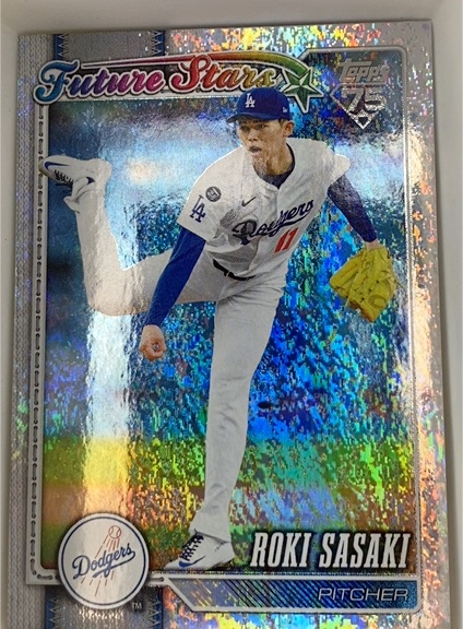 2026 Topps Series 1 #66 Roki Sasaki Future Stars — front