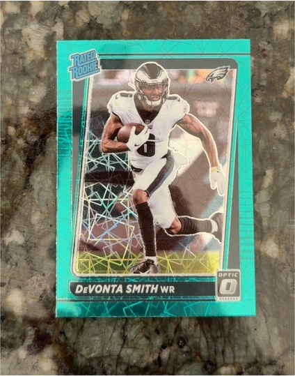 2021 Panini Donruss Optic #205 Devonta Smith — front