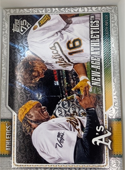 2026 Topps #122 New-Age Athletics Nick Kurtz / Lawrence Butler — front