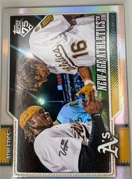 2026 Topps Series 1 #122 New Age Athletics Nick Kurtz & Lawrence Butler — front