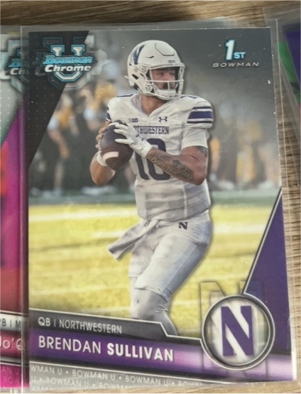 2023 Bowman Chrome University #197 Brendan Sullivan — front