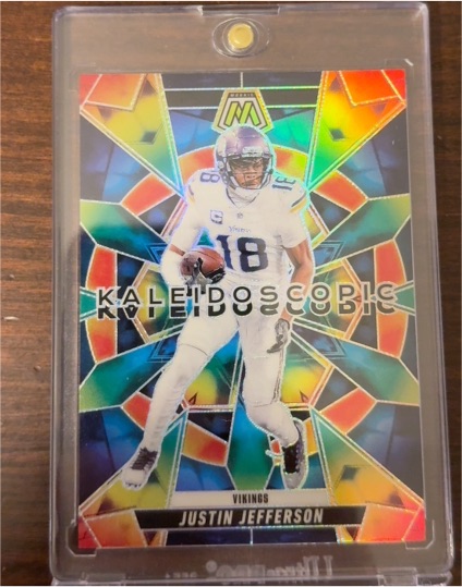 2025 Panini Mosaic Kaleidoscopic #11 Justin Jefferson — front