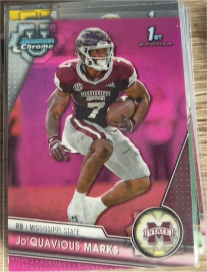 2023 Bowman Chrome University #189 Jo'Quavious Marks — front