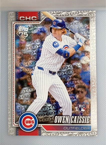 2026 Topps Series 1 #233 Owen Caissie — front