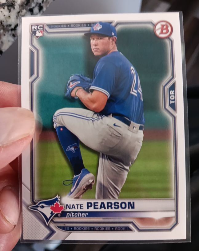 2021 Bowman #59 Nate Pearson RC — front