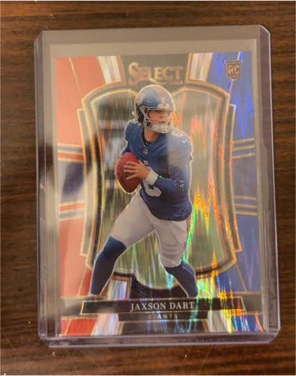 2025 Panini Select #193 Jaxson Dart Premier Level Rookie Card — front