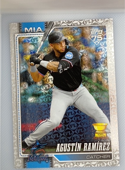 2026 Topps Series 1 #287 Agustín Ramírez — front